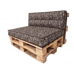 Tom Kissen-Set - Braun -...