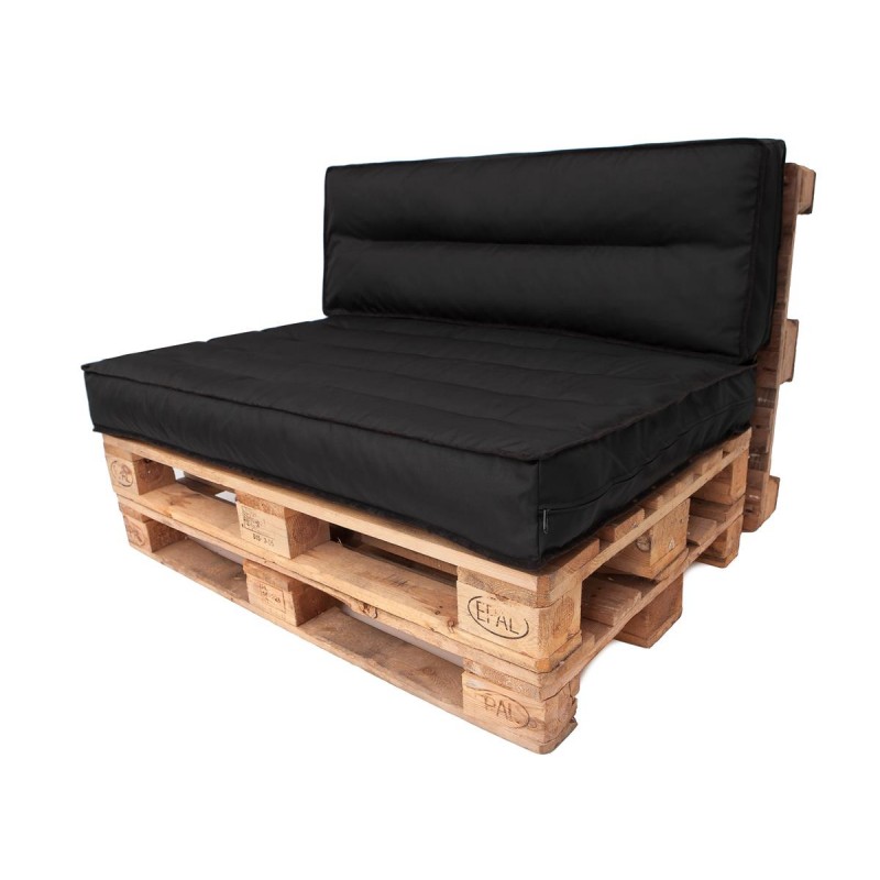 Tom Kissen-Set - Schwarz - 120x82 cm