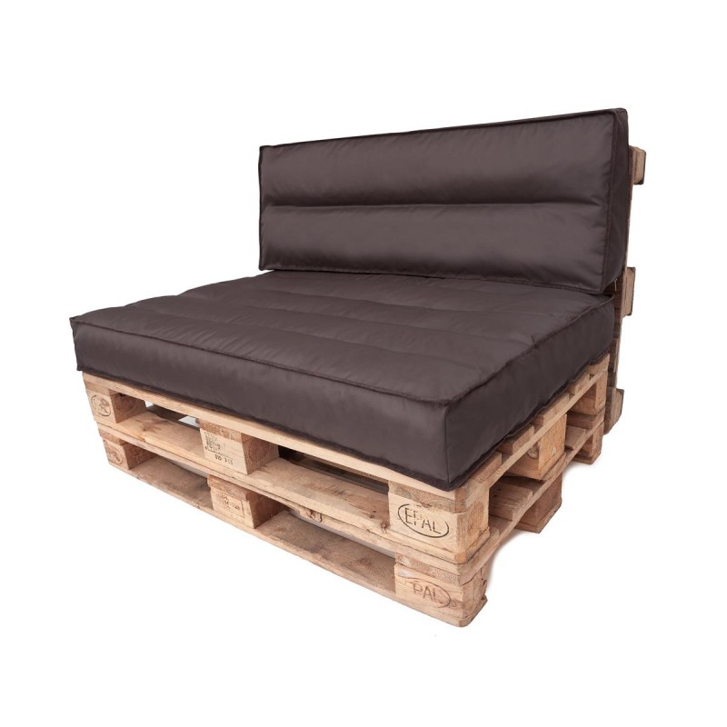 Tom Kissen-Set - Braun - 120x82 cm