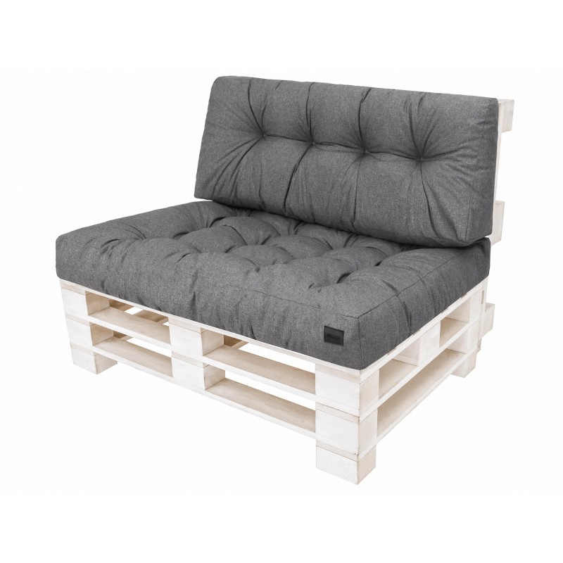 LEO-Kissen - Graphit - 120x82 cm - 1+1