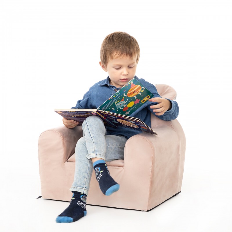 Fotelik dla dziecka Pufa Kanapa Sofa Mini Fotel piankowy 49x35 cm