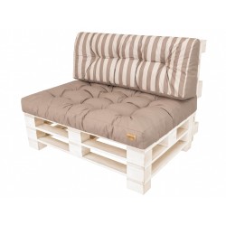 LEO Kissen - Beige mit...