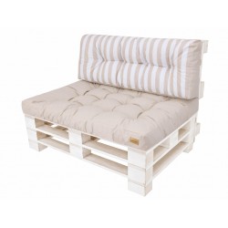 LEO Kissen - Ecru mit...