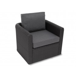 RATTAN SESSEL KISSEN „MIA...