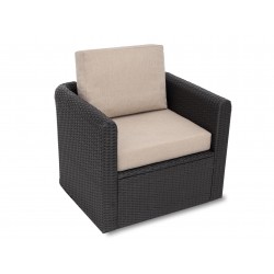 RATTAN SESSEL KISSEN „MIA...