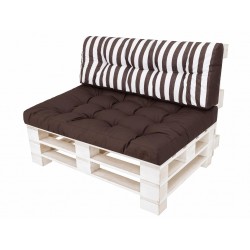 LEO Kissen - Braun mit...