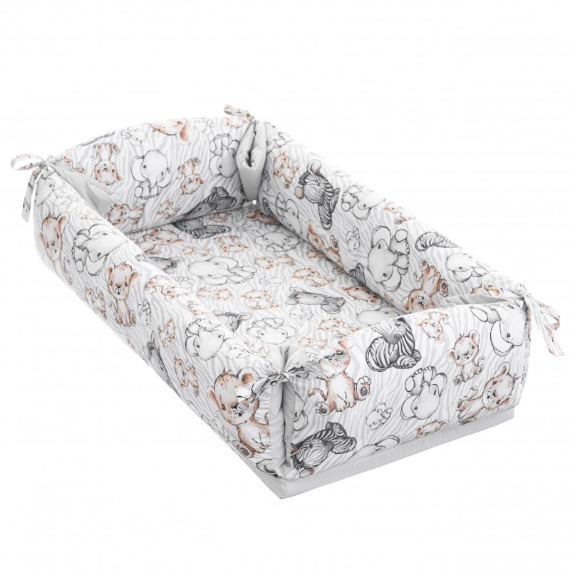 Babybettchen rechteckig, Babymatte 100x50cm