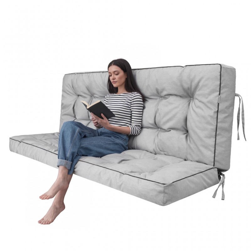 Kissen Pola- Esche- ohne Kissen - 180x49x56cm