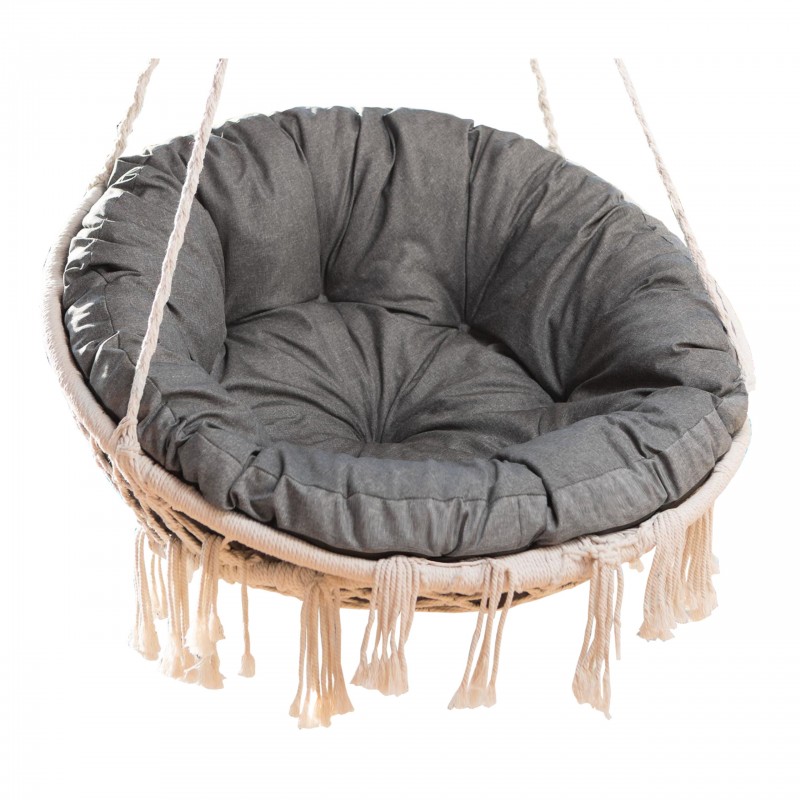 Poduszka Stork duża - Grafit - Ekolen