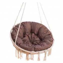 Storch Kissen groß - Braun...