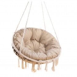 Storch Kissen groß - Beige...