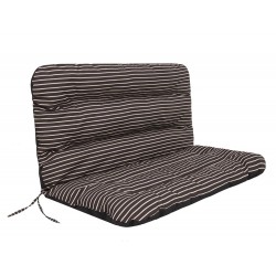 Poduszka Ania - Brąz paski...