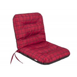 Natalia Kissen - Rotes Karo...