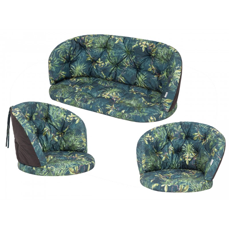 Amanda Prestige 2+1- Grasgrünes Kissenset