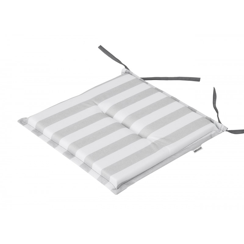 Poduszka Ogrodowa na krzesło, siedzisko, ławkę ogrodową 45x45cm Popiel