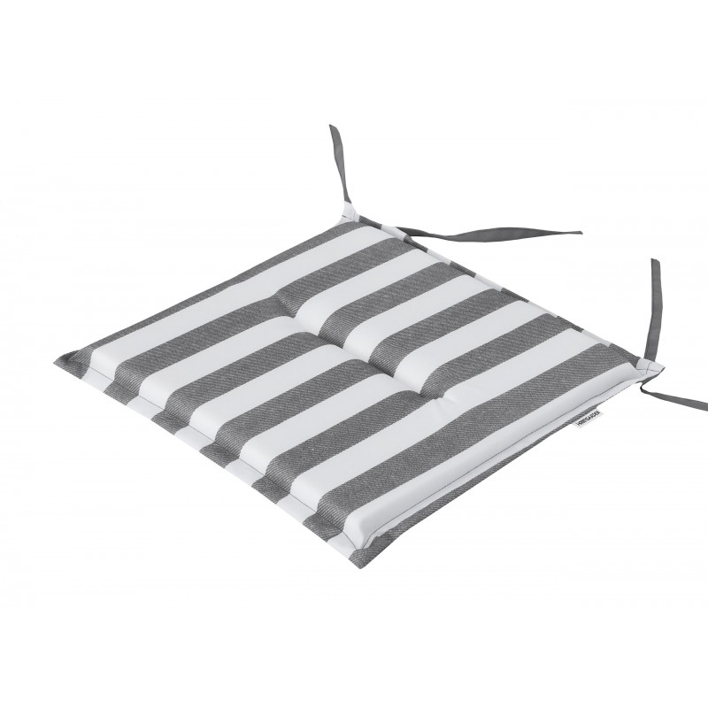 Poduszka Ogrodowa na krzesło, siedzisko, ławkę ogrodową 45x45cm Popiel