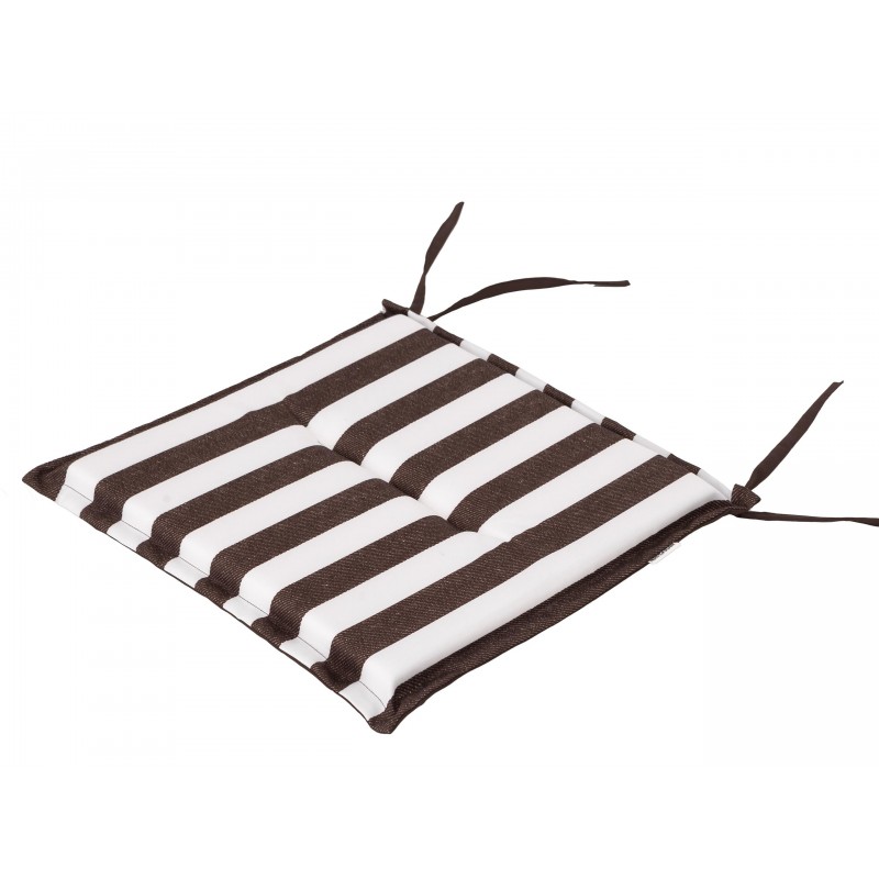 Poduszka Ogrodowa na krzesło, siedzisko, ławkę ogrodową 45x45cm Brąz