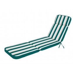 Iris Liegekissen - Grün mit...