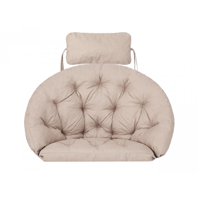 Luna Kissen mit Kopfstütze - Beige - Oxford