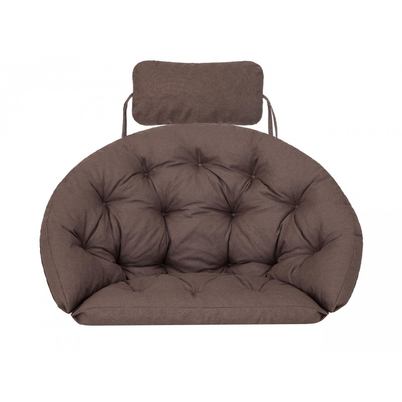 Poduszka Luna z zagłówkiem - Brąz - Ekolen