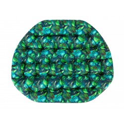 Mondkissen - Blaue Blätter