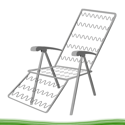 Kissen für Liegestühle